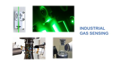 Optical gas sensors for industrial applications